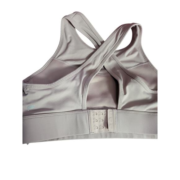 Fabletics Sports Bra M Womens Wireless Pullover Stretch Blush - Picture 4 of 5
